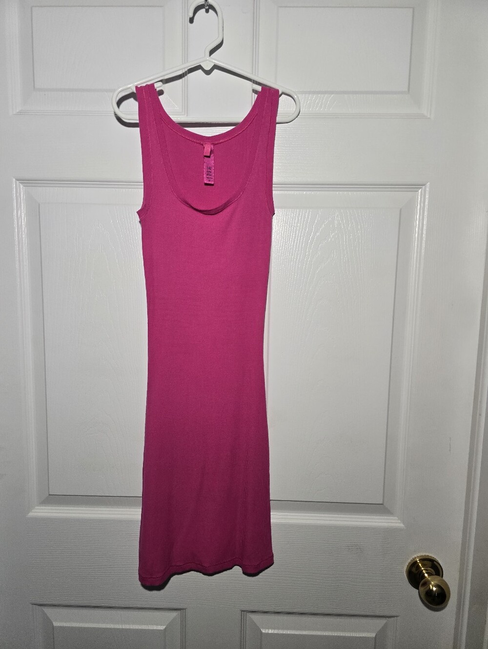 SKIMS cotton Rib Mini Dress - Picture 3 of 5